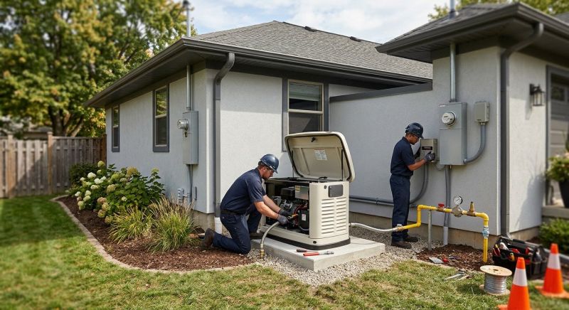 Propane Generator Installation in Roswell, GA
